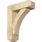 Ekena Millwork Thorton Craftsman Rough Sawn Bracket w/ Offset Brace, Douglas Fir, 6"W x 18"D x 22"H BKT0604X18X22THR04RDF - alternate 1